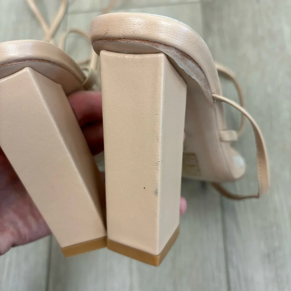 RAYE Anthea Heel in Nude Size 8